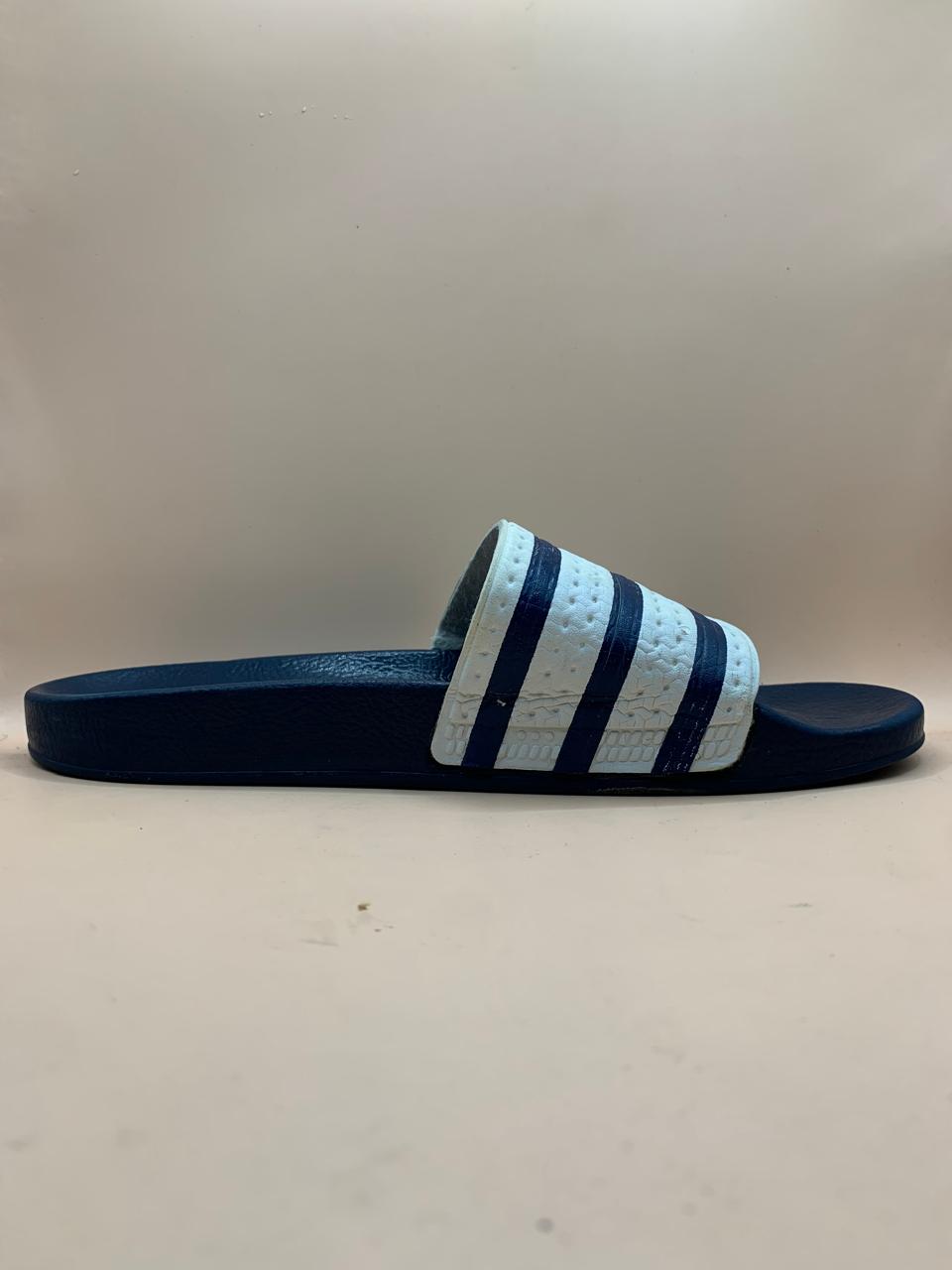 Adidas Slides Blue White