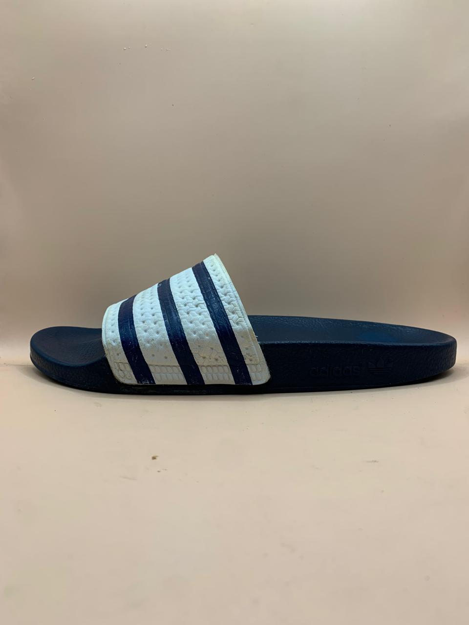 Adidas Slides Blue White