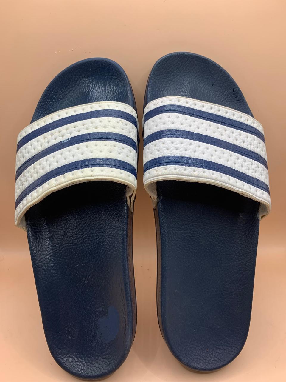 Adidas Slides Blue White